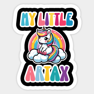 MY LITTLE ARTAX Sticker